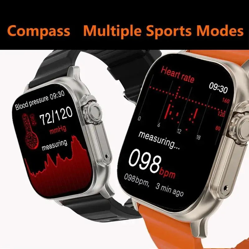 2023 Series 9 Watch PK HK8 PRO MAX Smart Watch Men Compass GPS Sports Watches Women NFC Bracelet IP68 Waterproof Men Smartwatch