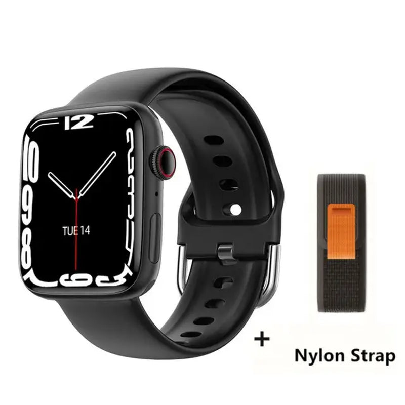 NEW Smart Watch 9 NFC BT Call Heart Rate Sport Fitness Waterproof Amoled Screen Wireless Charging 450Mah Men Women for IWO Watch