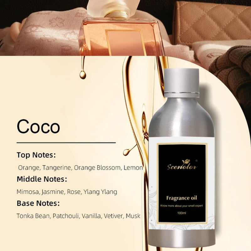 Hotel Essential Oil Natural 100Ml Pure Plant Extra Room Fragrance Home Air Freshener Machine Aromatic Oasis for Diffuser Perfume